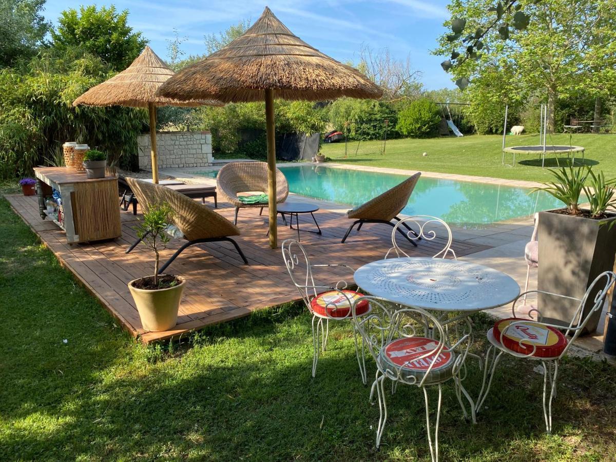 La Bastide Aixoise Avec Piscine Et Jacuzzi Prive Appartement Aix-en-Provence Buitenkant foto